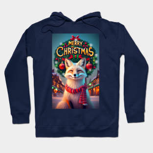 Merry Christmas - Fox Hoodie